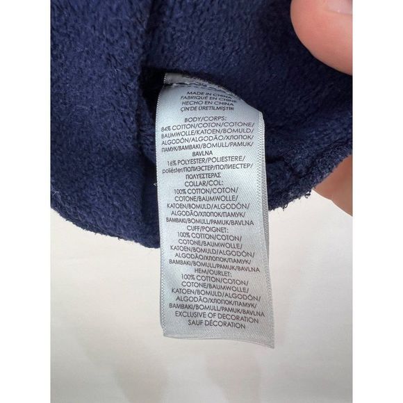 Polo Ralph Lauren Crew Neck Sweatshirt Vintage Sailing Yacht Boys M 10-12 - Picture 7 of 7